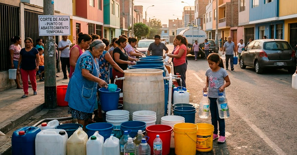 Corte de AGUA en Lima el 26 de junio: Horario y lista de distritos sin servicio temporal