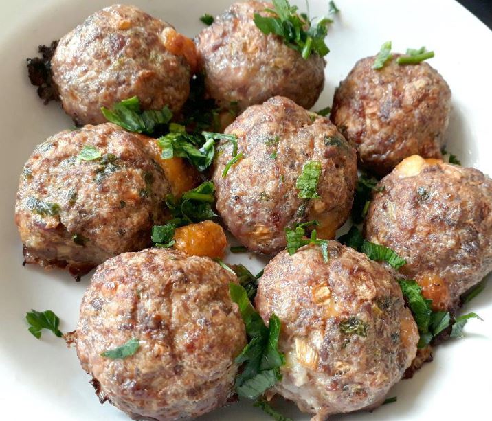 Albóndigas al horno de carne molida