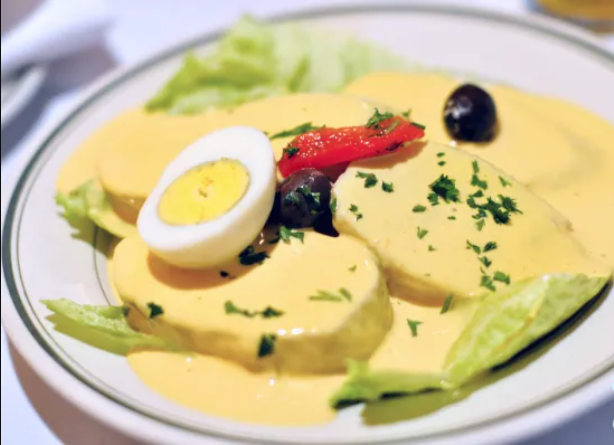 Receta de papas a la huancaina