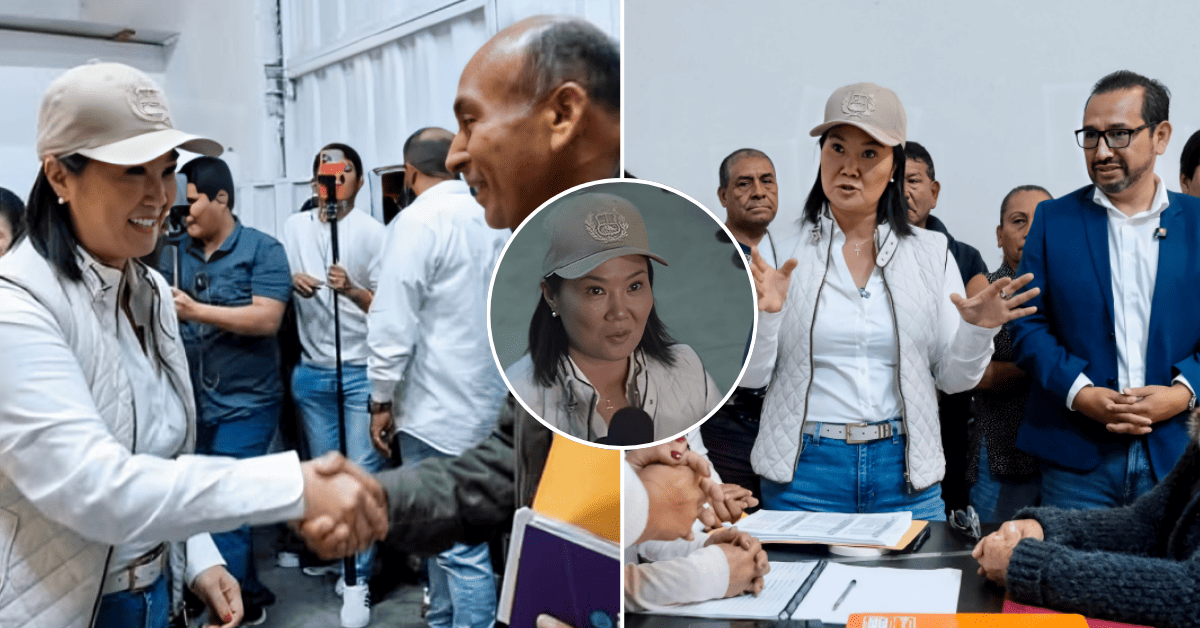 Keiko Fujimori sostuvo reunión con personeros de Fuerza Popular en Villa El Salvador previo al inicio de la segunda vuelta