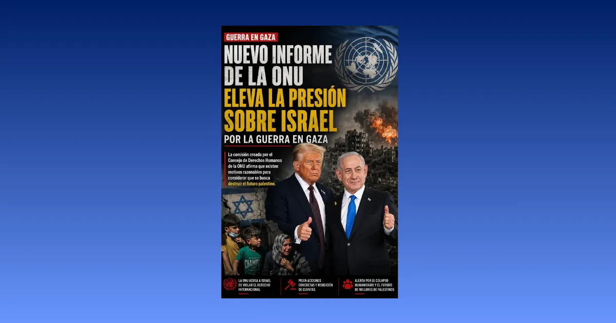 La ONU denuncia actos de genocidio contra niños palestinos en Gaza