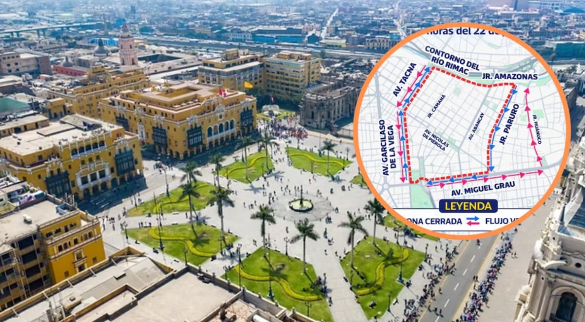 Lima cerrada hasta el lunes