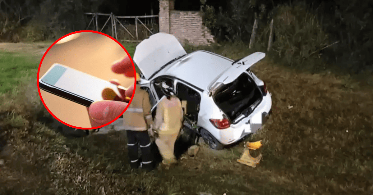 Fatídico accidente: Mujer pierde la vida luego de que explotara celular que cargaba dentro de un carro