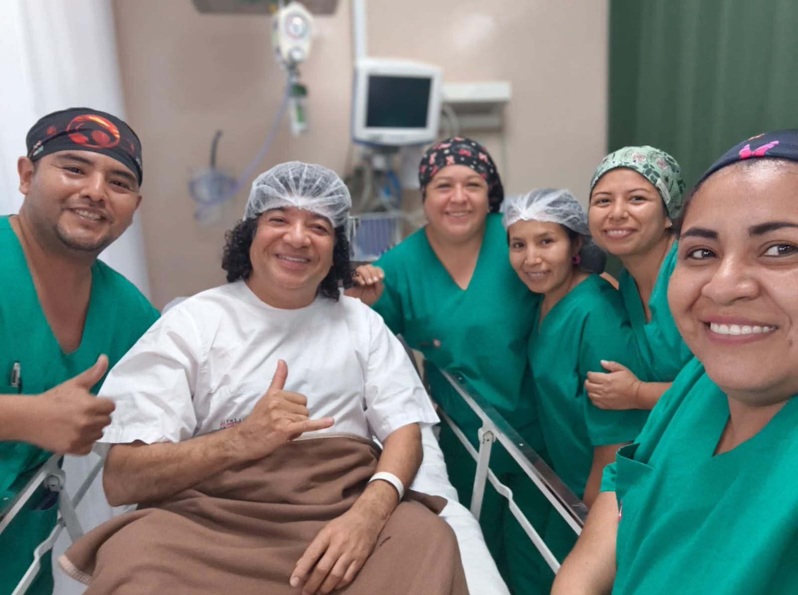 Carlos Vílchez se recupera en casa tras operación y asegura que estará en Circo de las Estrellas