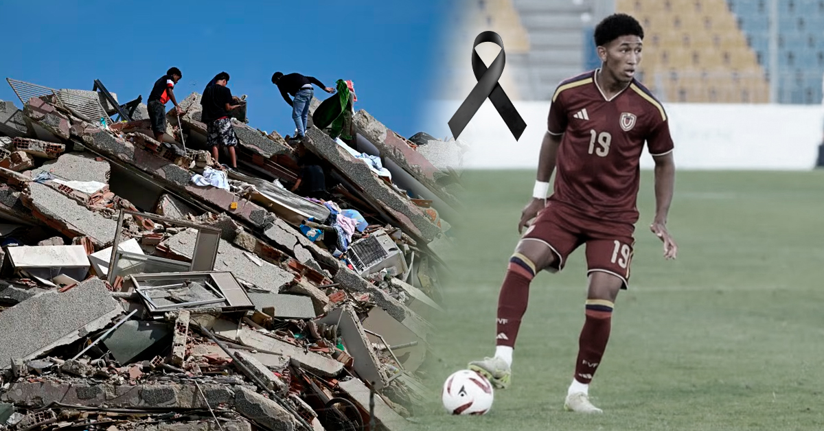 Luto en el deporte: Fallece joven promesa de la Sub-20 tras doble terremoto en Venezuela