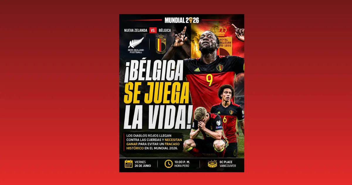 ¡BÉLGICA SE JUEGA LA VIDA ANTE NUEVA ZELANDA!