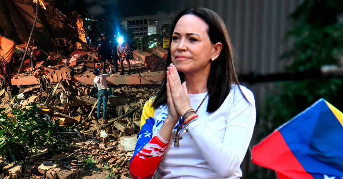 María Corina Machado anuncia que regresará a Venezuela para ayudar tras los terremotos: "Ha llegado el momento"