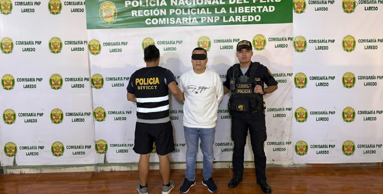 Trujillo: Excandidato municipal es capturado tras ser buscado por la Interpol por tráfico de drogas