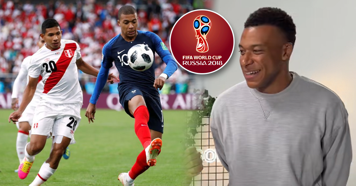 Mbappé confiesa que uno de sus partidos más difíciles fue contra Perú en el Mundial de Rusia 2018