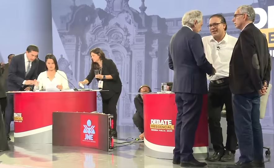 Lo que no se vio del debate