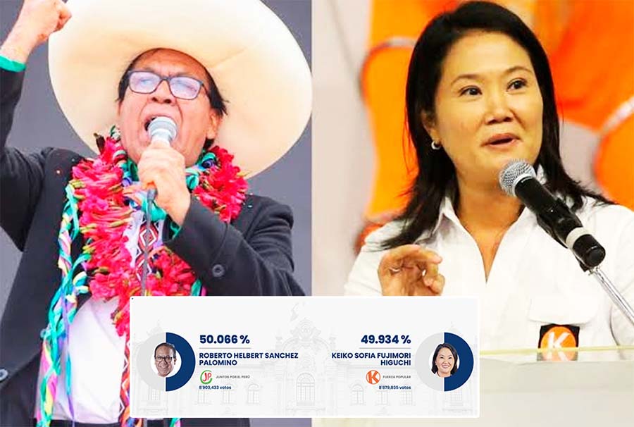 Solo 23 mil votos los separan de palacio