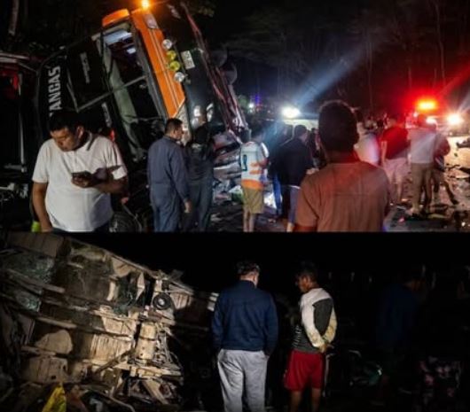 11 muertos en bus que iba de Pucallpa a Lima
