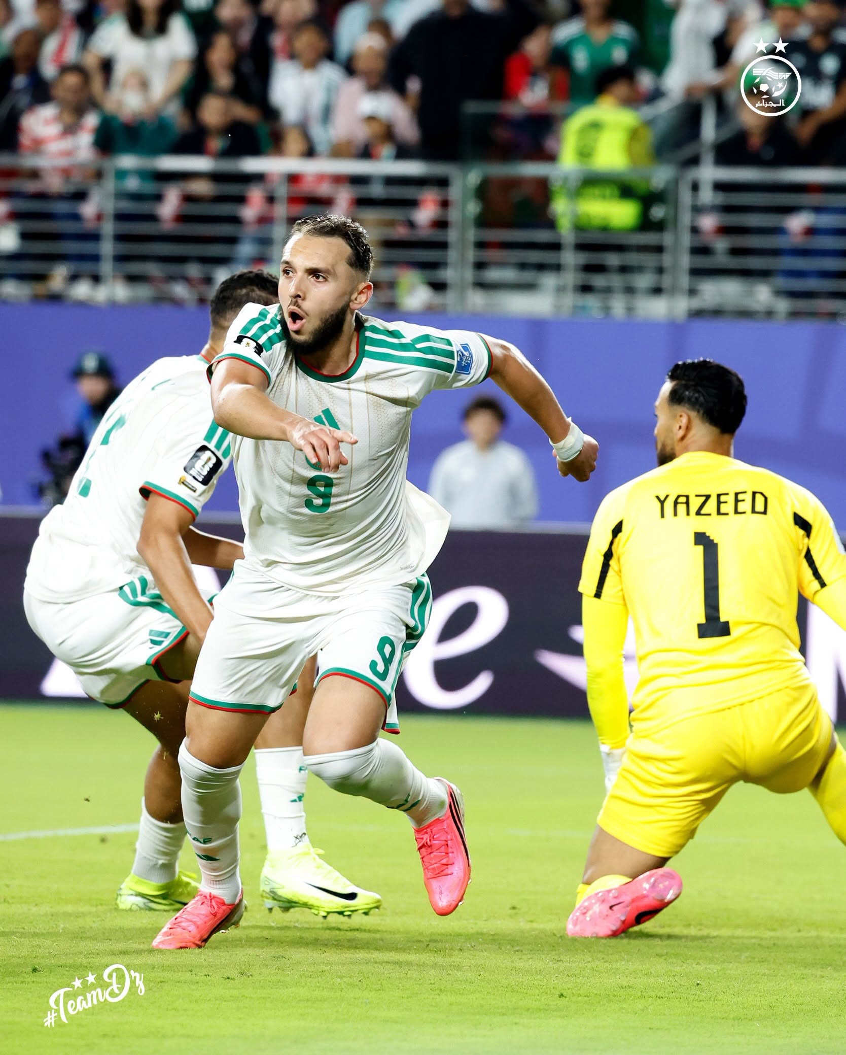 Argelia venció a Jordania 2-1 y buscará pasar  a próxima ronda en último partido con Austria