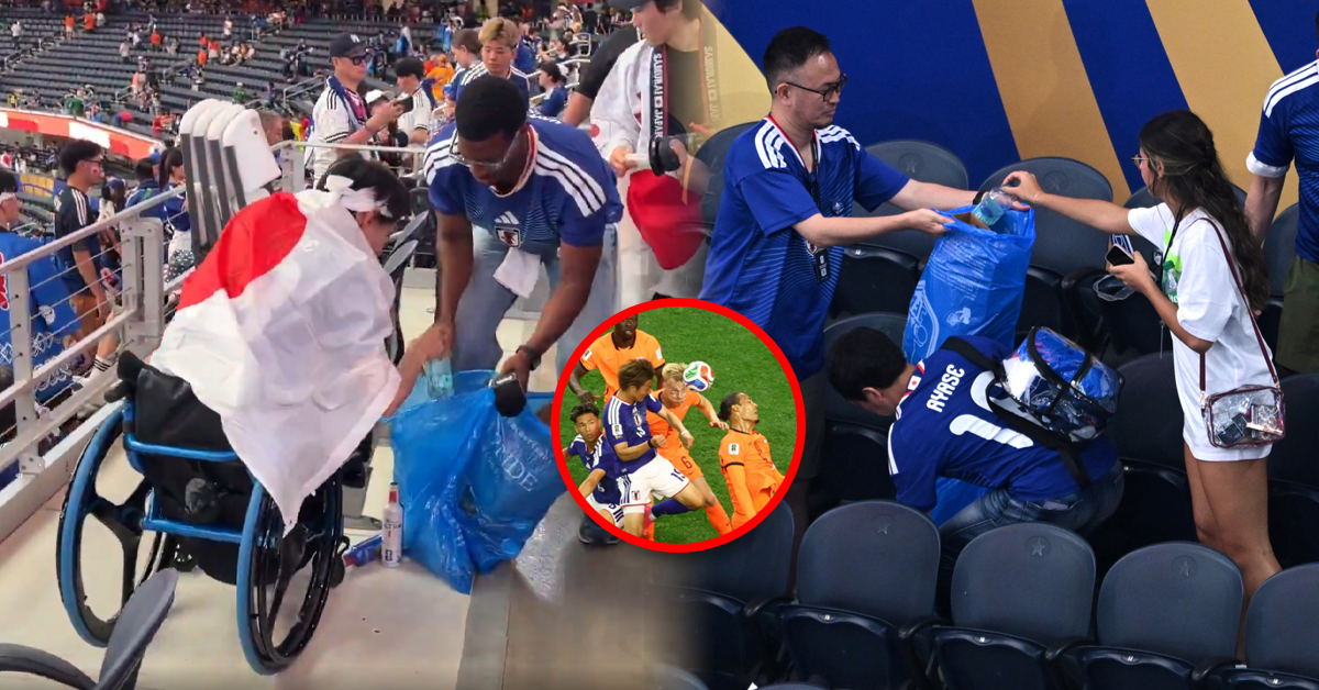Mundial 2026: Hinchas japoneses limpiaron el estadio tras el empate con Países Bajos