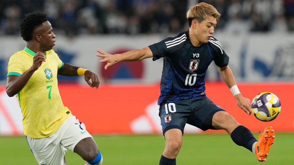 Brasil y Japón se miden este lunes por un cupo a los octavos de final en duelo parejo