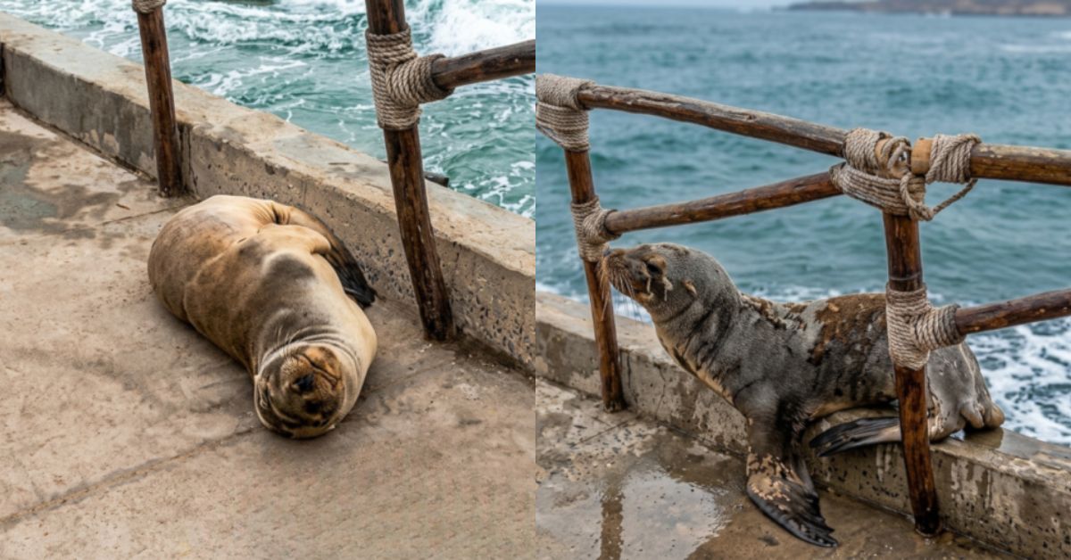 Costa Verde: lobo marino herido regresó al mar tras permanecer varado en la playa