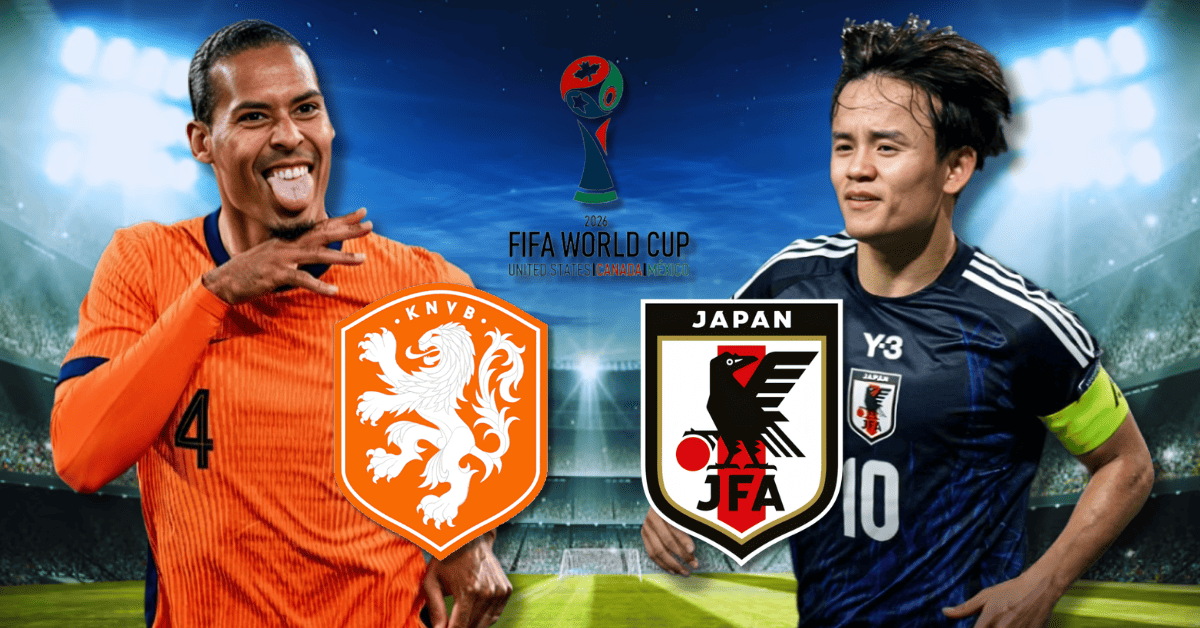 Países Bajos y Japón se enfrentan por el grupo F del Mundial 2026: Hora y dónde ver EN VIVO el infartante duelo