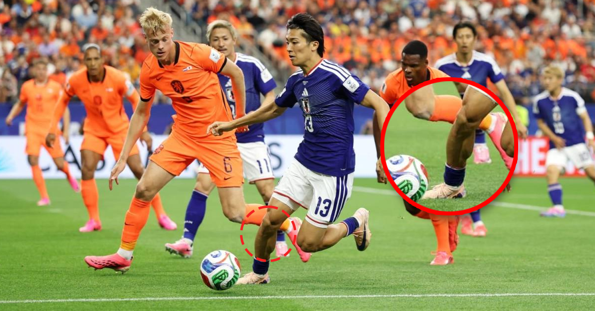 ¿Se saltó la regla?: Jugador de Japón llama la atención por no usar espinilleras durante encuentro frente a Países Bajos