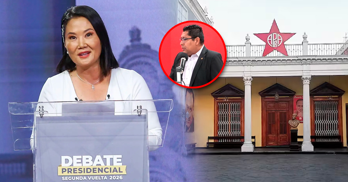 Varios militantes del APRA votarán por Fuerza Popular, según Luis Caya: "Representa el lado menos negativo"