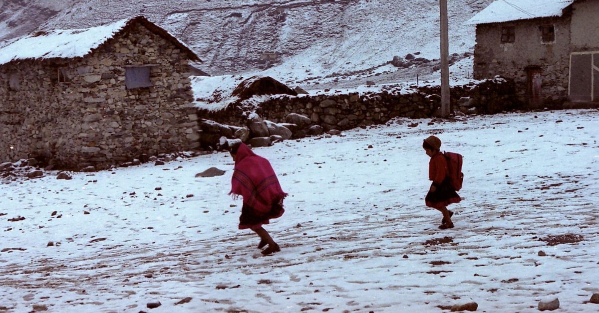 Senamhi advierte descenso de la temperatura en la sierra centro y sur hasta los -14 °C para las próximas horas