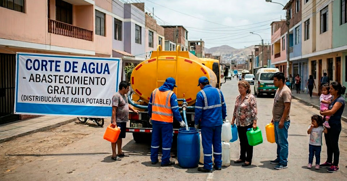 Corte de AGUA en Lima el 3 de junio: ¿Qué distritos se verán afectados, según Sedapal?