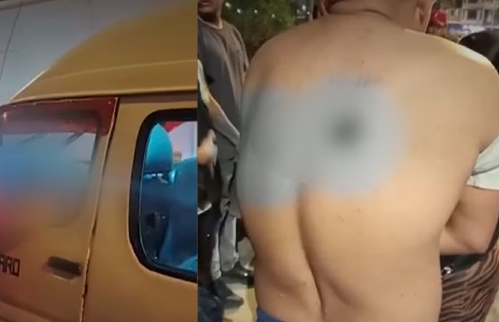 Acribillan a chofer y hieren a pasajeros