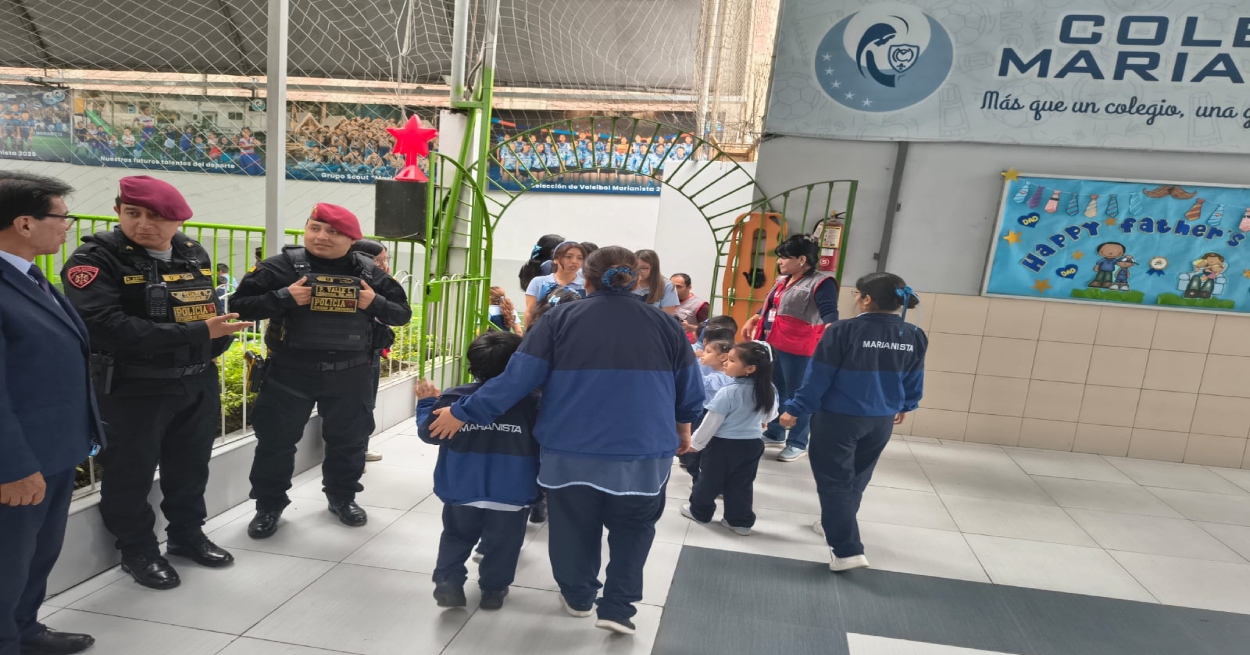 Minedu: DRELM refuerza acciones de seguridad ante casos de extorsión en colegios de Villa María del Triunfo