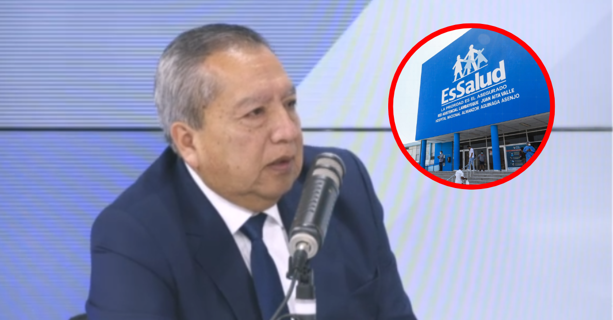 Presidente de EsSalud sobre desabastecimiento de medicamentos: "Encontramos un 35 %"