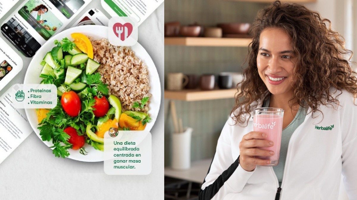 Herbalife incorpora IA que calcula las caloríasde un plato en la app HerbaFit