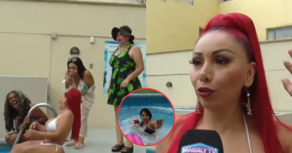Deysi Araujo organiza piscinazo con sus amigas, pero seguridad la retira por hacer bulla: "Ellas son gritonas"