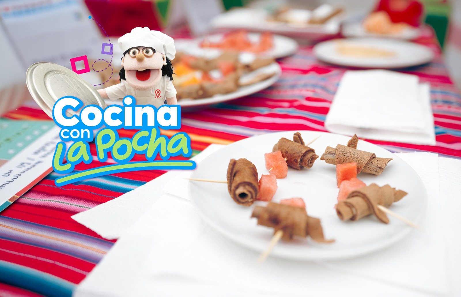 “Cocina con La Pocha” te enseña a preparar deliciosos y nutritivos panqueques de avena con sangrecita