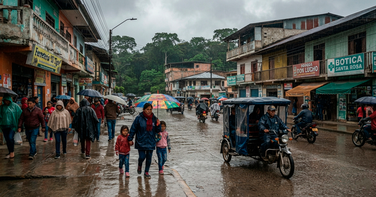 Selva peruana sufrirá descenso las temperaturas y lluvias por ingreso de fenómeno climático: Esto se sabe