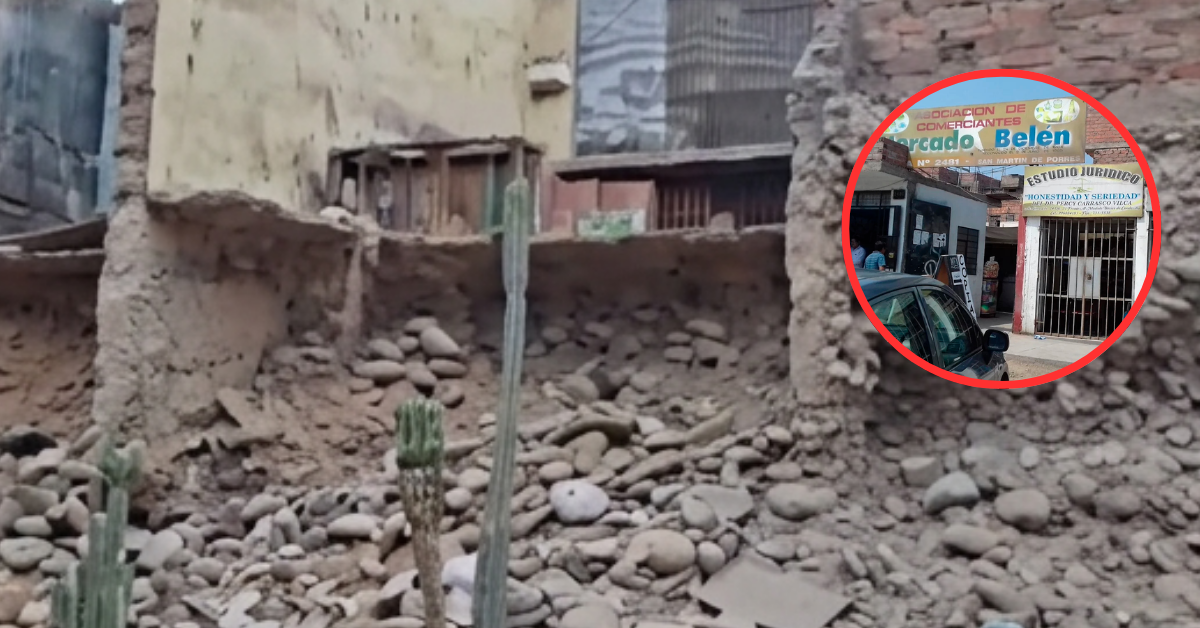 Vecinos de San Martín de Porres temen por sus vidas: Paredes en mal estado representan riesgo mortal ante un posible sismo