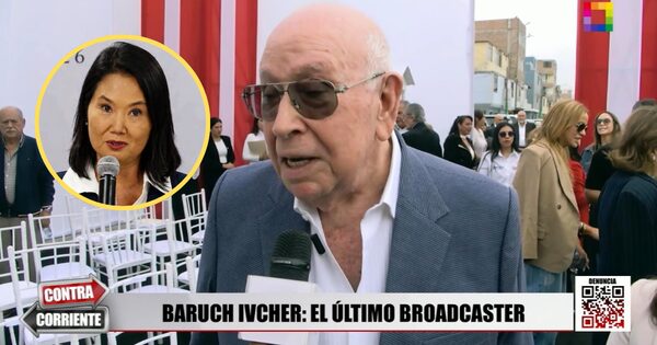 Baruch Ivcher, el último broadcaster del Perú, sobre Keiko Fujimori: “Que cambie la imagen del gobierno de su papá con Montesinos”