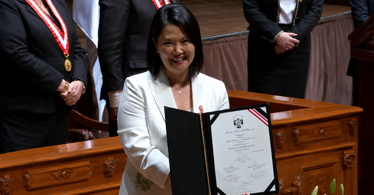 Keiko Fujimori: Así fue la entrega de credenciales del JNE como presidenta electa del Perú