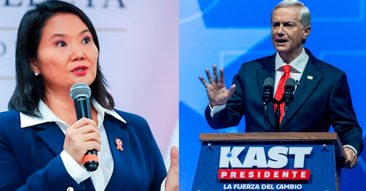 José Antonio Kast confirma que estará en la ceremonia de juramento de Keiko Fujimori como presidenta del Perú