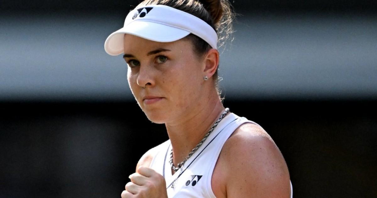 Final de tenistas checas Muchova y Noskova habrá en Wimbledon Femenino