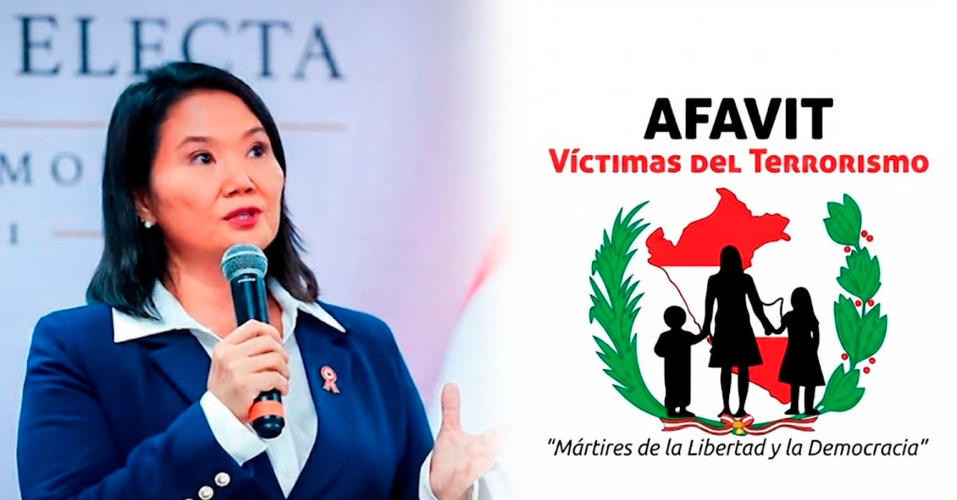 AFAVIT solicita reunión urgente con Keiko Fujimori para abordar sobre víctimas del terrorismo