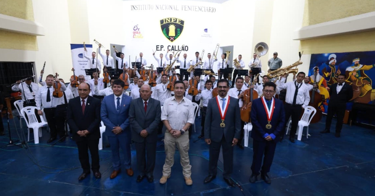 Ministro de Justicia saluda convenio entre el INPE y Universidad Nacional de Música: “Es un hito importante para el arte”