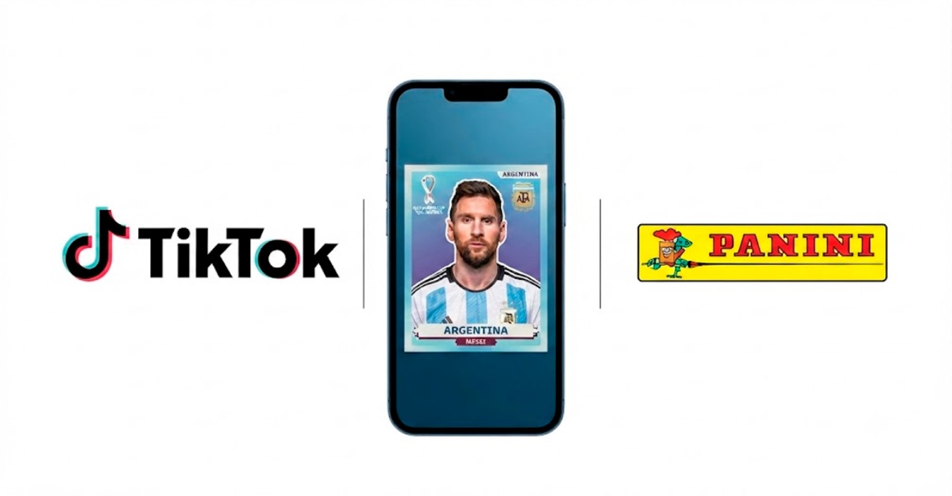 TikTok y Panini lanzan álbum virtual interactivo para la Copa Mundial FIFA 2026