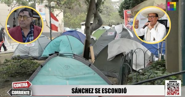 Roberto Sánchez abandona a sus simpatizantes en las afueras del JNE: “Nadie a hablado que hubo fraude”, dice senador electo de JP