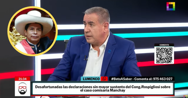 Wolfgang Grozo rechazó ser ministro de Pedro Castillo: “No era compatible con mis ideales”