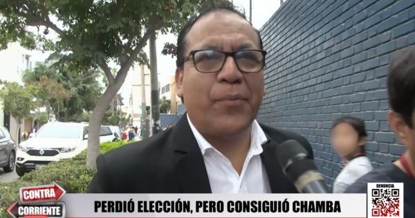 Roberto Sánchez seguirá recibiendo sueldo del Estado porque será asesor de la bancada de JP: “Trabajaré decentemente”