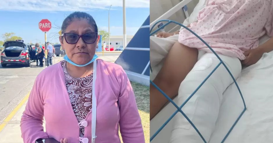 Estado de salud de menor atropellada sigue siendo crítico y familia organiza actividad para costear su recuperación