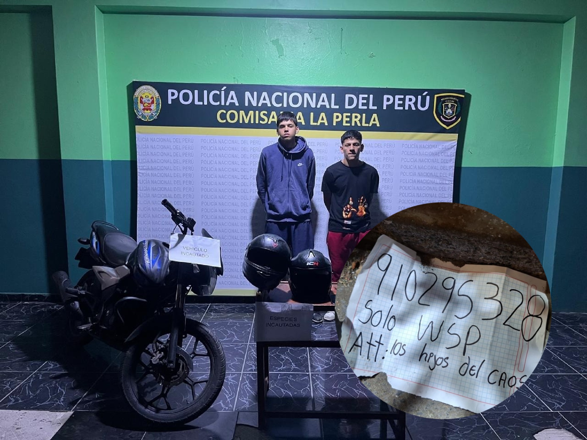 Callao: Policía captura a dos presuntos extorsionadores vinculados al ataque contra la pollería en La Perla
