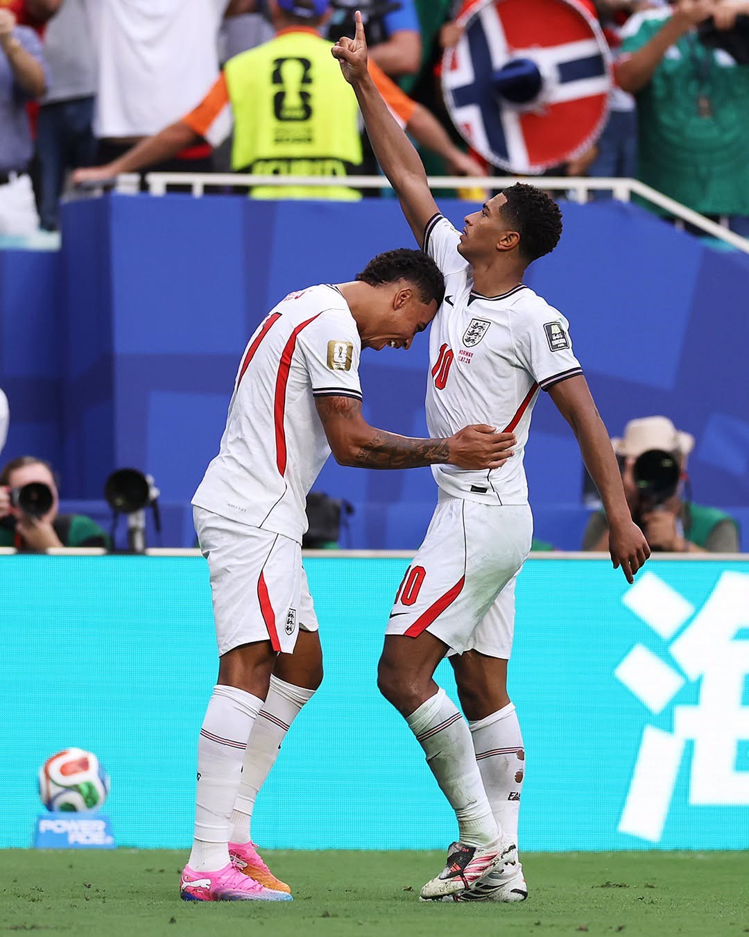 Inglaterra le ganó a Noruega 2-1 en suplementario y es semifinalista del Mundial 2026