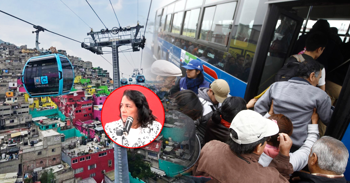 Corredores de Lima "no han sido un éxito": Candidata a la alcaldía propone teleféricos para la descongestión vehicular