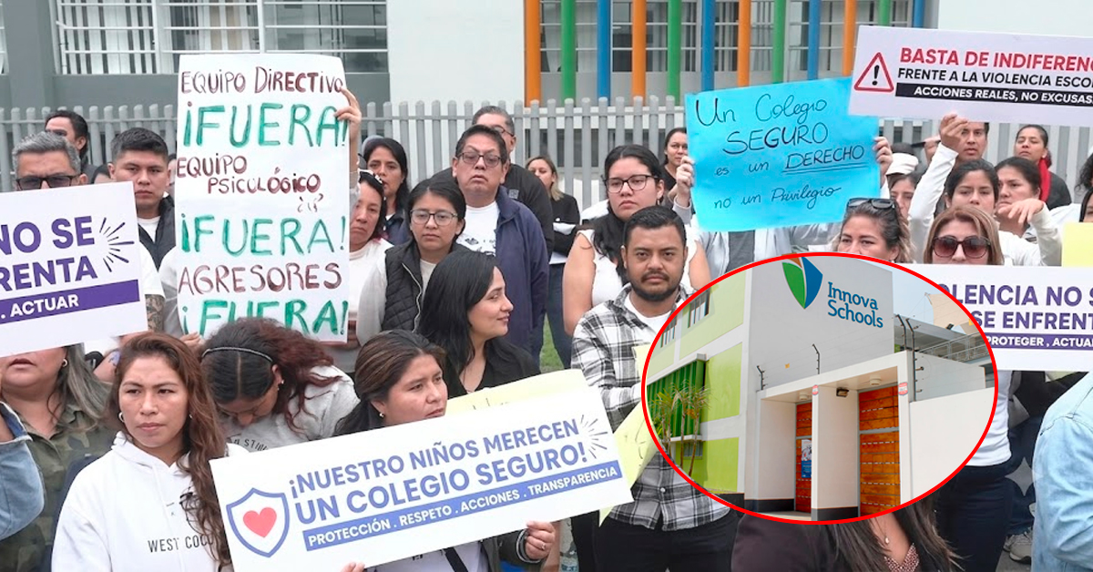 Denuncian abuso sexual a escolar en colegio de Ate y padres protestan