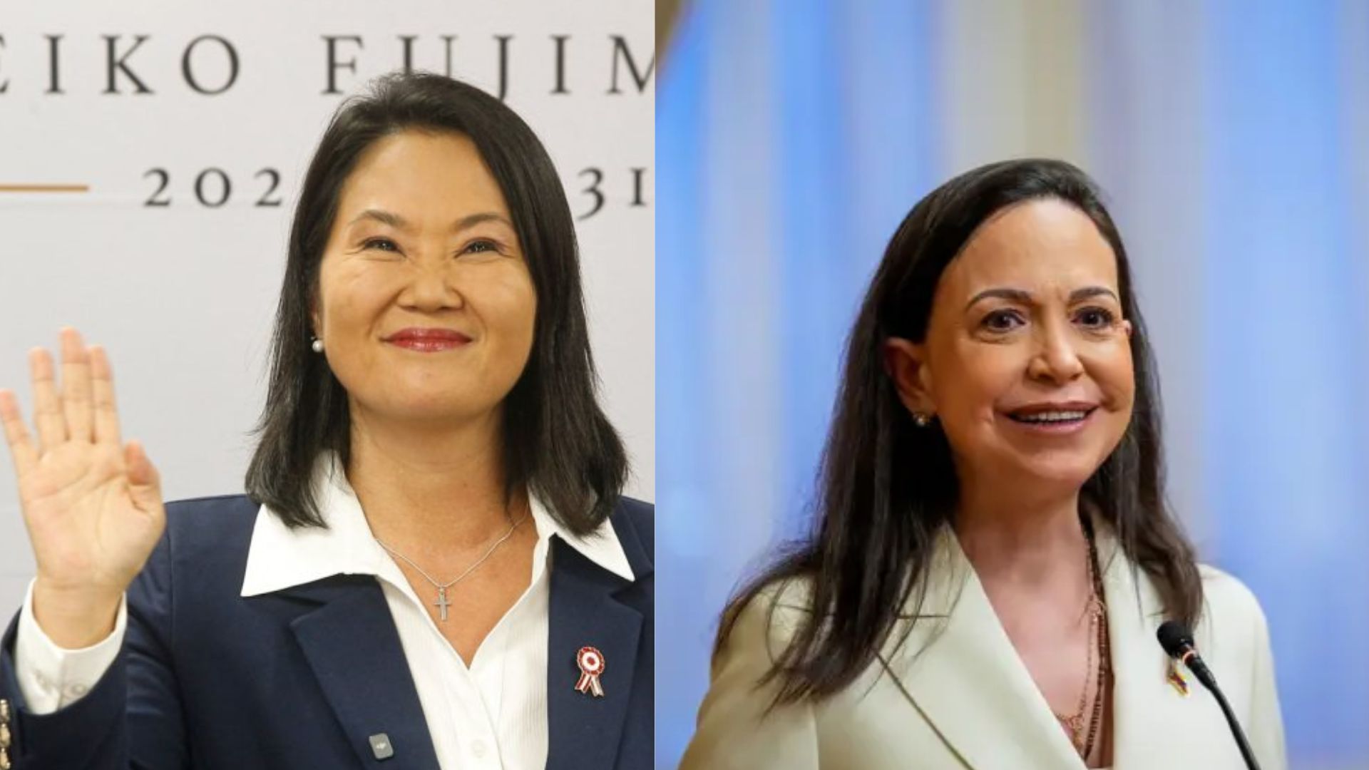 Keiko Fujimori conversa con María Corina Machado y refuerzan su compromiso con la democracia