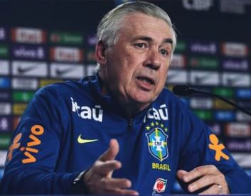 Ancelotti seguirá como DT de Brasil